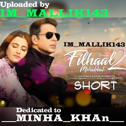 Filhaal 2 Mohabbat - Short Cover - Song Lyrics And Music By B Praak ...