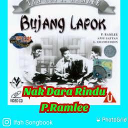 Nak Dara Rindu Song Lyrics And Music By P Ramlee Arranged By Ifah1768 On Smule Social Singing App