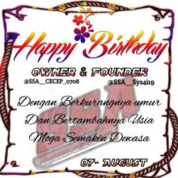 Hbd Owner Founder Ssa Sahabat Smule A Song Lyrics And Music By Ssa Group Musik Kopi Lambada Upload By Ssa Official Arranged By Ssa Official On Smule Social Singing App