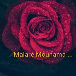malare mounama song lyrics