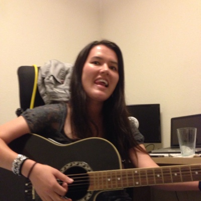 robyn dancing on my own acoustic guitar