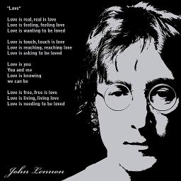 Love John Lennon Song Lyrics And Music By John Lennon Arranged By Andymrgrey On Smule Social Singing App