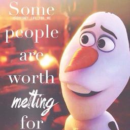 Some People Are Worth Melting for Scene Smule.
