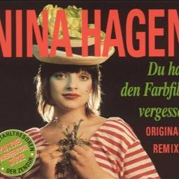 du hast den farbfilm vergessen song lyrics and music by nina hagen arranged by rosarockabella on smule social singing app