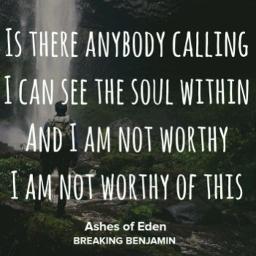 breaking benjamin ashes of eden lyrics