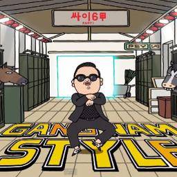 gangnam style psy lyrics