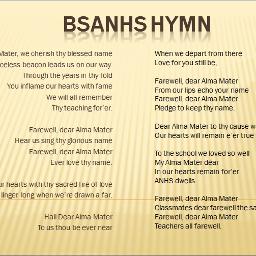 oorlog titel temperament BSANHS Alma Mater Song - Song Lyrics and Music by BSANHS arranged by  AceGutch on Smule Social Singing app