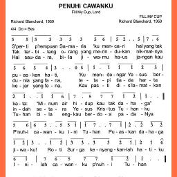 Penuhi Cawanku - Song Lyrics and Music by Piano By Kaleb Braase ...