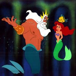 The Little Mermaid, Disney, Kenneth Mars, Jodi Benson - Triton ...