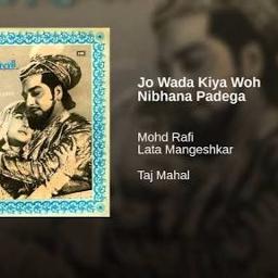 lata mangeshkar jo wada kiya woh nibhana padega