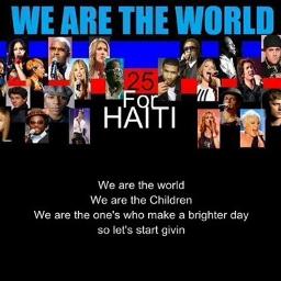 we are the world mp3 download haiti lyrics