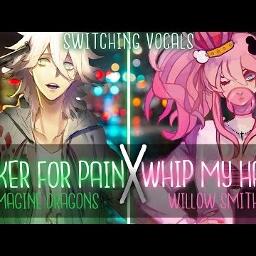 Nightcore ↬ Sucker For Pain X Whip My Hair - Song Lyrics and Music by Lil  Wayne, Wiz Khalifa, Imagine Dragons & Willow Smith arranged by Mysteryglory  on Smule Social Singing app