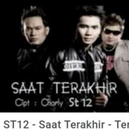 Saat Terakhir Song Lyrics And Music By St12 Arranged By 4br4 85 On Smule Social Singing App