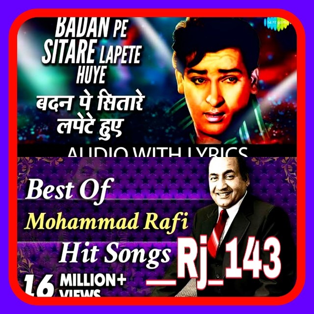 badan pe sitare lapete hue song badan pe sitare lapete hue song
