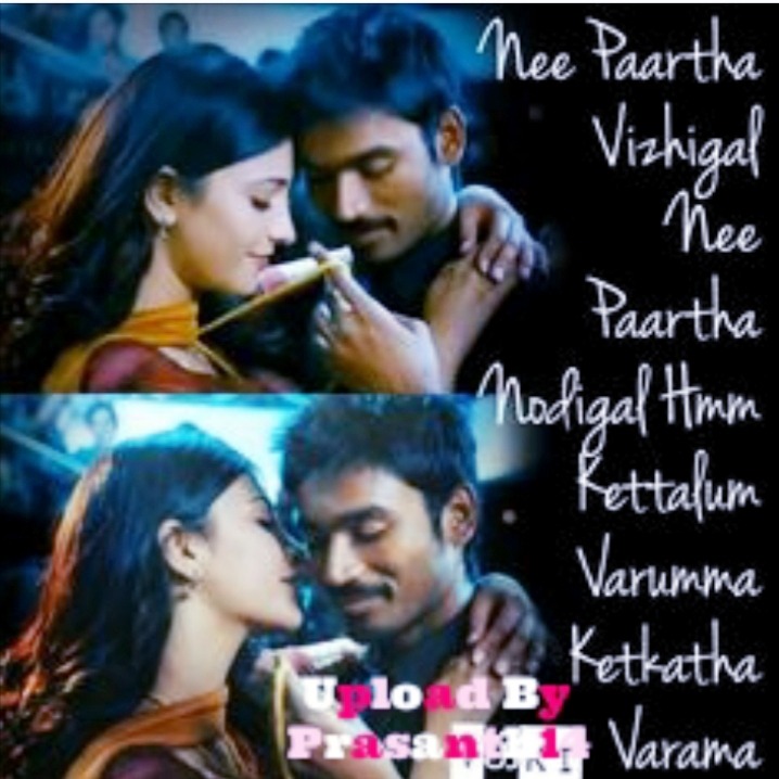 3 tamil movie songs lyrics nee partha