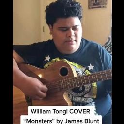 James Blunt - Monsters (Lyrics) Iam Tongi's Cover 