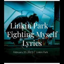 Linkin Park - Fighting Myself (Lyrics) 